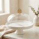 Cake Serving Platter with Lid